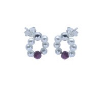 Silver Stud Earring STS-5811